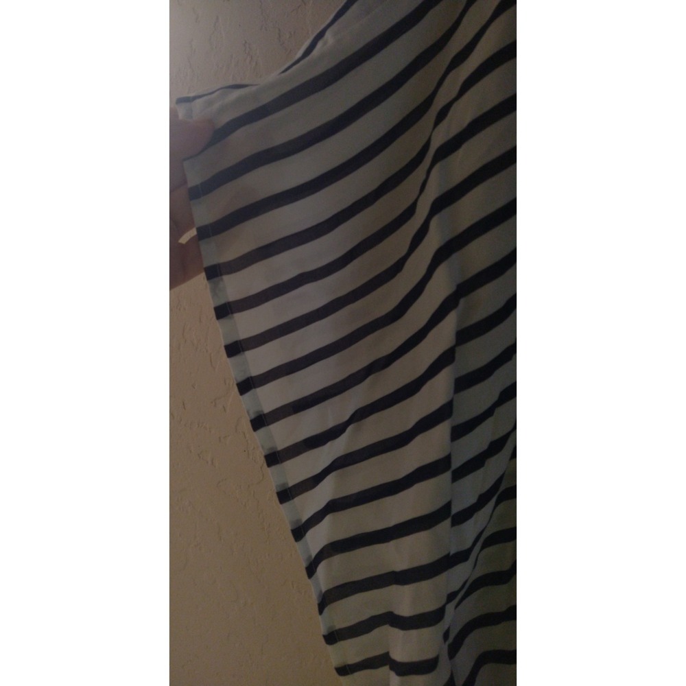 Lands End Woman's Sheer Oversized Short Sleeve Swim Cover-up Dress L 14/16 - Picture 5 of 8